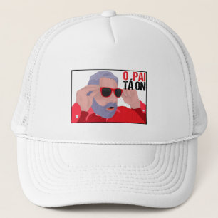 Casquette Mème drôle Lula avec lunettes de soleil