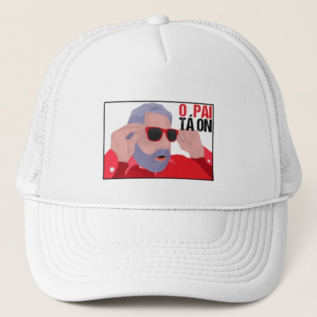 Casquette Mème drôle Lula avec lunettes de soleil (Devant)