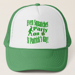 Casquette Même Squatches fête le jour de la Saint Patrick