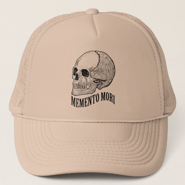 Casquette Memento mori (Devant)