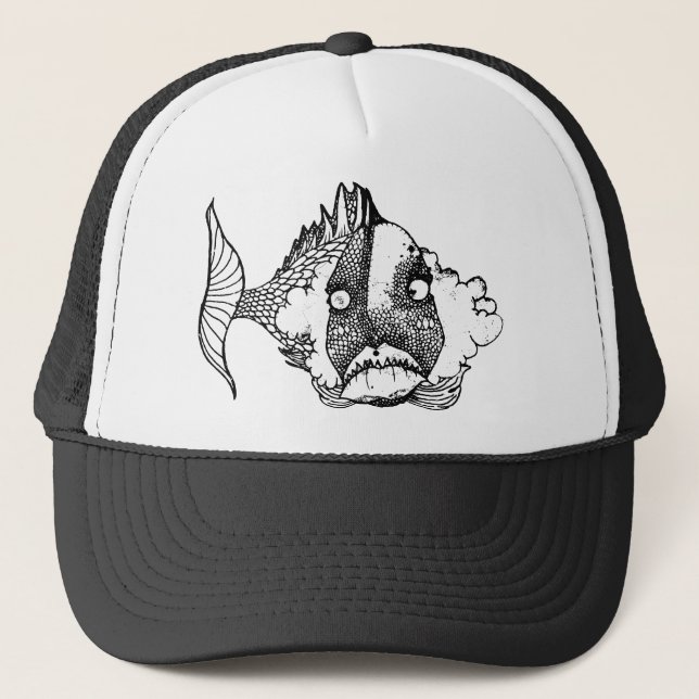 Casquette Mémoire d'une vie au fond détrempé (Devant)