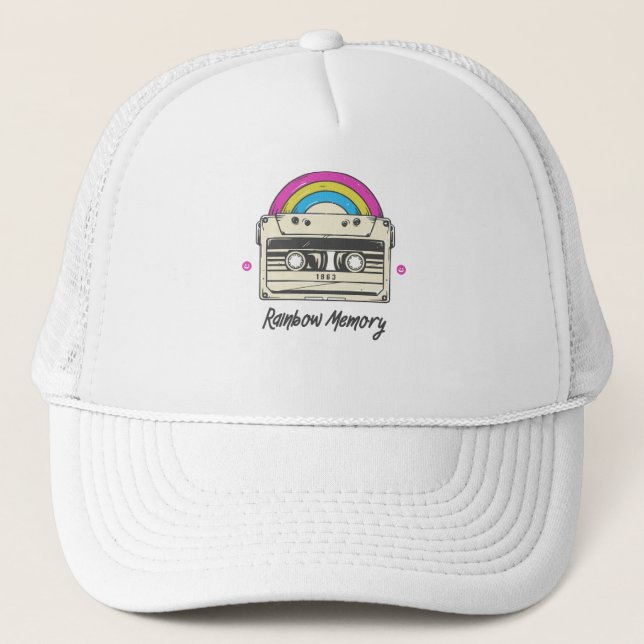 Casquette Mémoire Rainbow (Devant)
