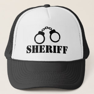 Casquette Menottes du shérif aide de l'application de la loi
