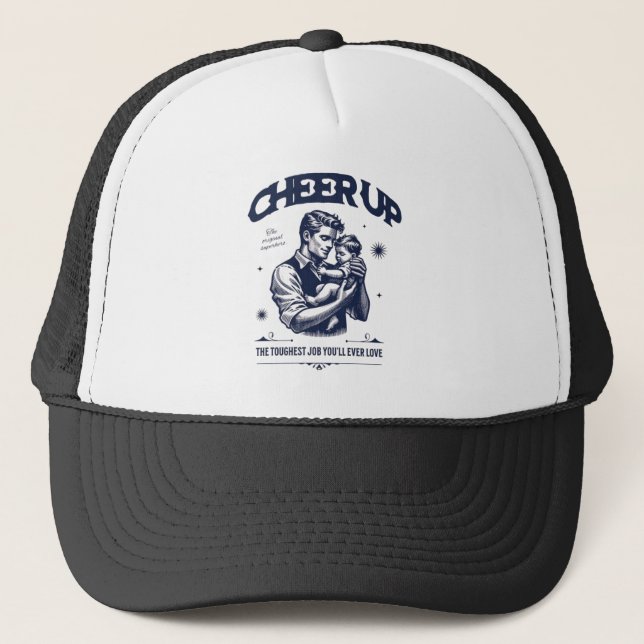 CASQUETTE MEN'S DADDY CHEER UP TRUCKER HAT  (Devant)