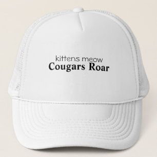 Casquette meow de chatons, hurlement de pumas