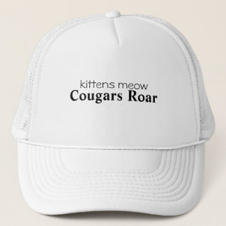 Casquette meow de chatons, hurlement de pumas