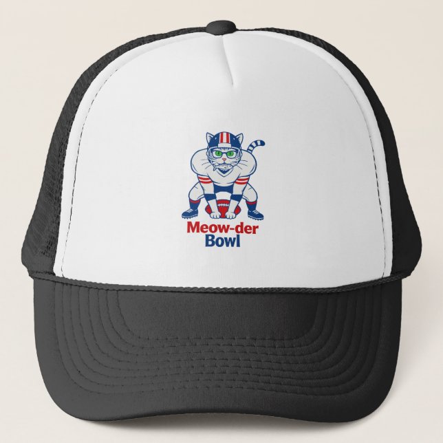 Casquette Meow-der Bowl  (Devant)