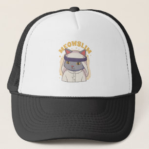 CASQUETTE MEOWSLIM DESSIN MUSULMAN CHAT PORTANT VÊTEMENT ARA