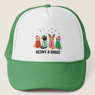 Casquette Meowy Christmas Cat