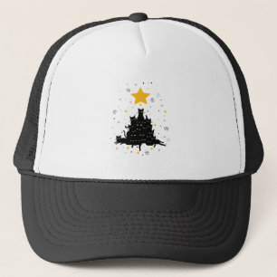 Casquette Meowy sapin de Noël, drôles de félins