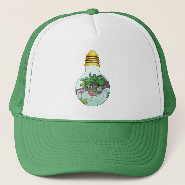 Casquette Mer du Sud dans le verre (Devant)
