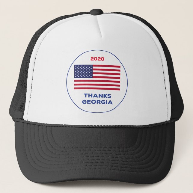 Casquette Merci aux élections de Géorgie 2020 (Devant)