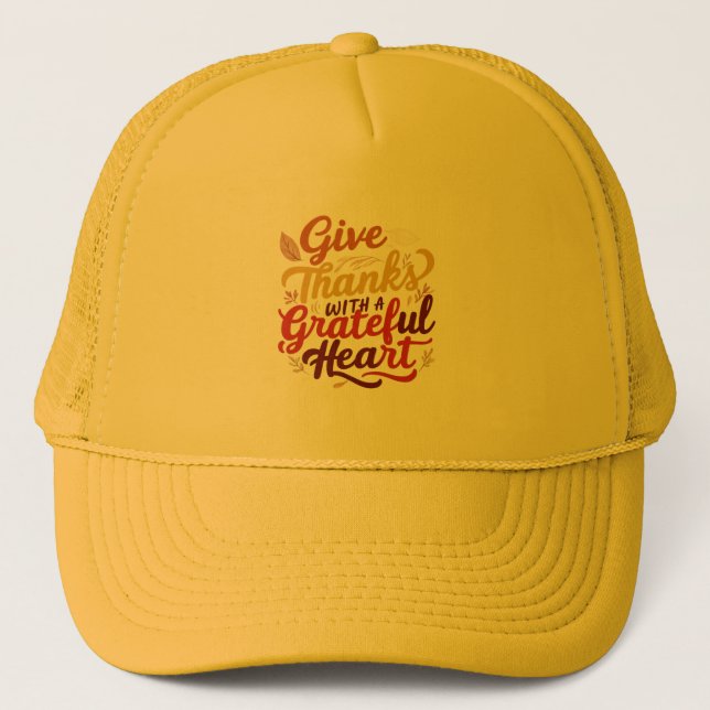 Casquette Merci Gratitude (Devant)
