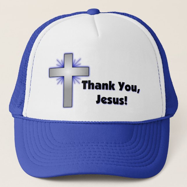Casquette "Merci Jésus " (Devant)