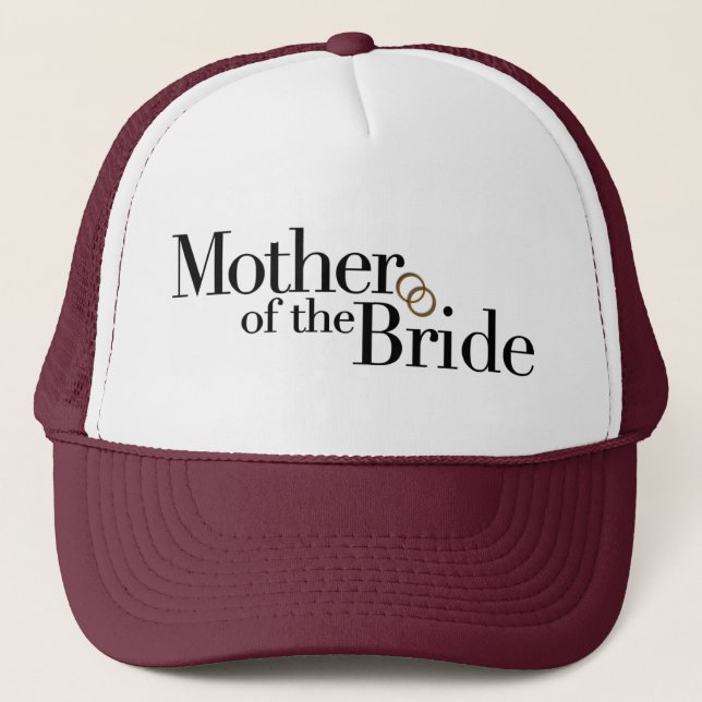 Casquette Mère de la jeune mariée (Devant)