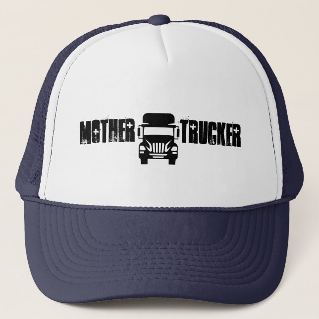 Casquette Mère Trucker drôle et cool par Storeman (Devant)