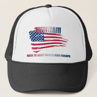 Casquette 'merica ! ! ! De nouveau au dos, bébé ! ! !