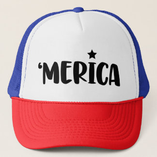 Casquette MERICA Patriotique | USA Flag Colors Pride