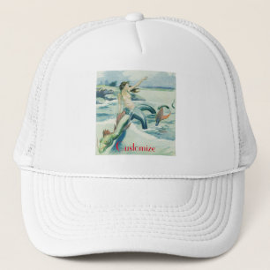 Casquette Mermaid Riding Serpent de mer Thunder_Cove