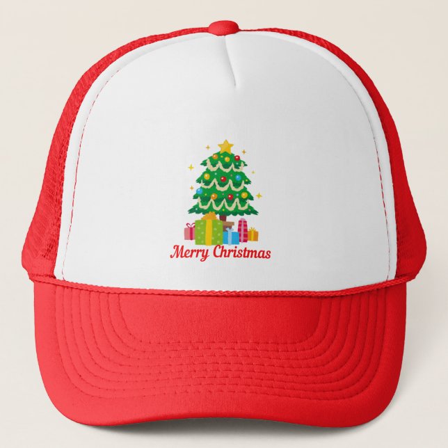 Casquette Merry Christmas (Devant)