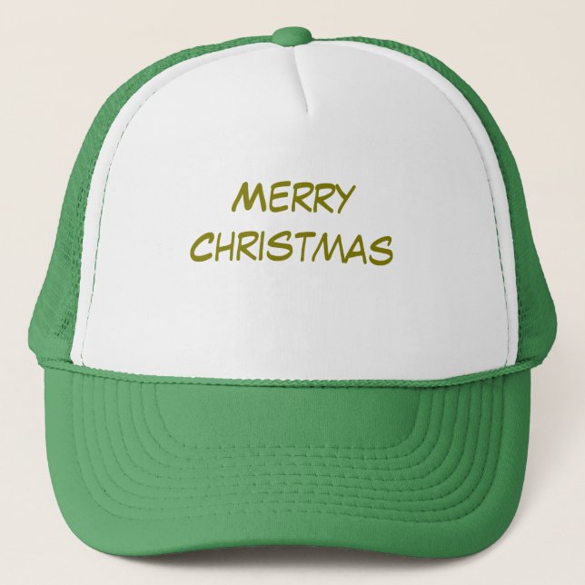 Casquette Merry Christmas Hat (Devant)