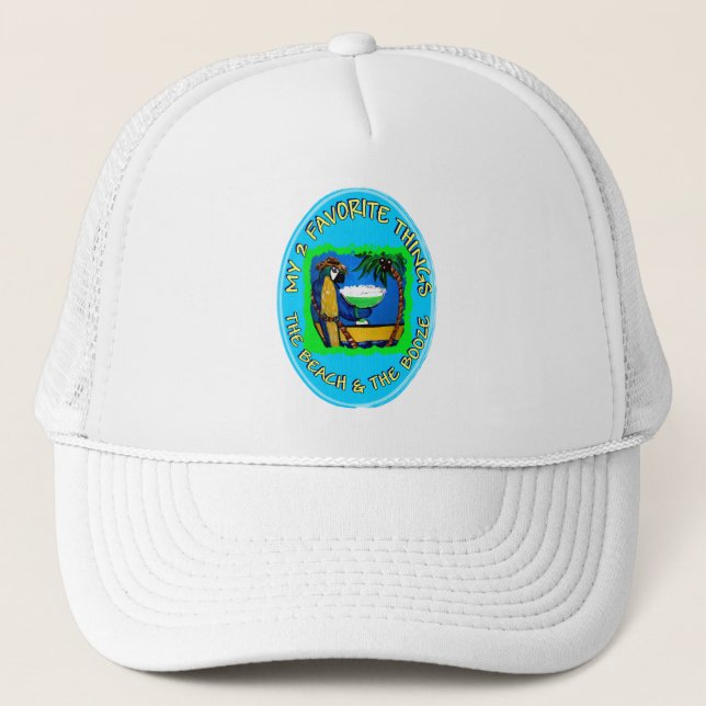 CASQUETTE MES 2 CHOSES PRÉFÉRÉES (Devant)