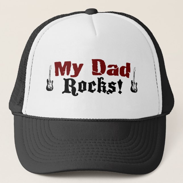 Casquette Mes roches de papa (Devant)