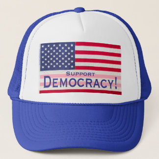Casquette - Message de soutien à la démocratie !