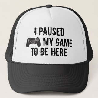 Casquette Message du joueur ou du joueur de jeu en détresse,