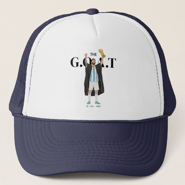 Casquette Messi champion du Monde  (Devant)
