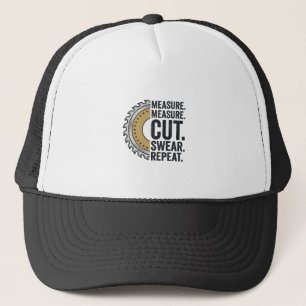 Casquette Mesure Mesure Couper Jurer Répéter Lame de Scie Ch