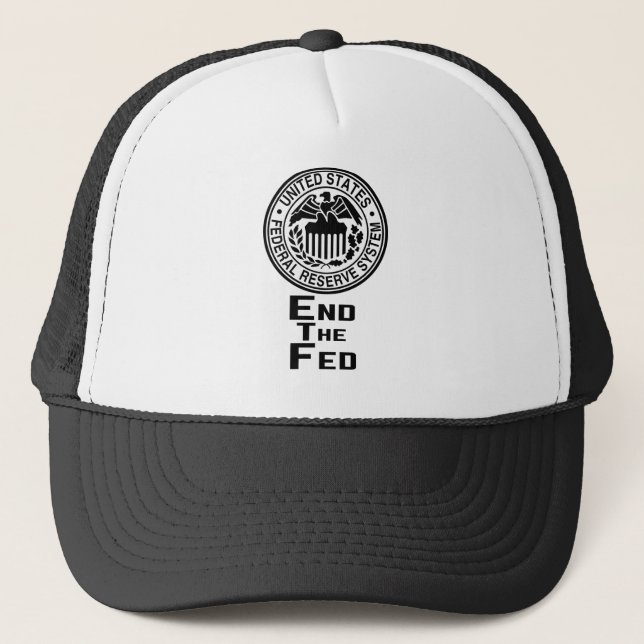 CASQUETTE METTRE FIN AU FED (Devant)