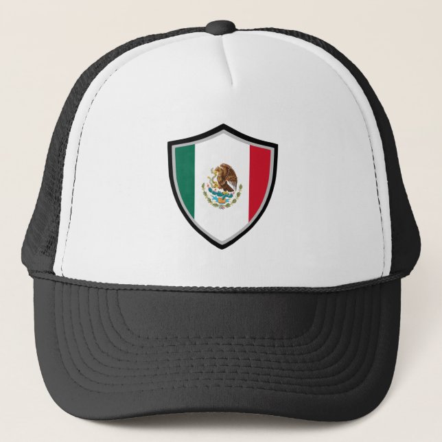 Casquette Mexican flag trucker hat (Devant)