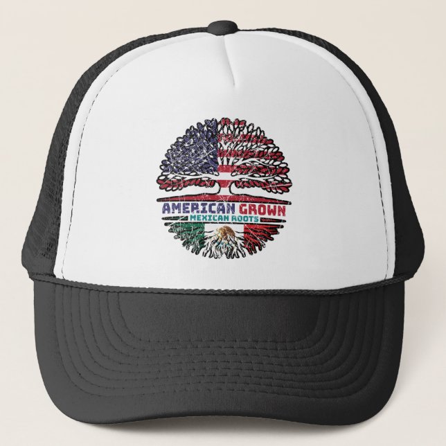 Casquette Mexico Mexican US American États-Unis Tree (Devant)