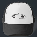 CASQUETTE MG A<br><div class="desc">Pour les amateurs de MGA classique. Images du MG A sur divers produits tels que tee - shirts,  t-shirts,  vêtements,  vêtements,  invitations et cadeaux. Illustration de Frank Schuster</div>