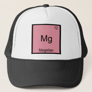 Casquette Mg - Magellan T-shirt drôle de symbole d'élément d