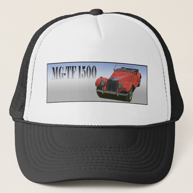 Casquette MG TF rouge (Devant)