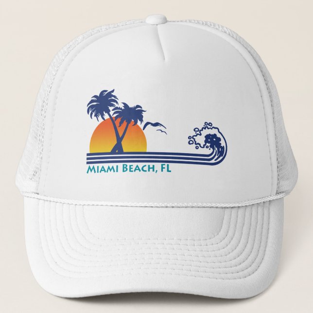 Casquette Miami Beach (Devant)