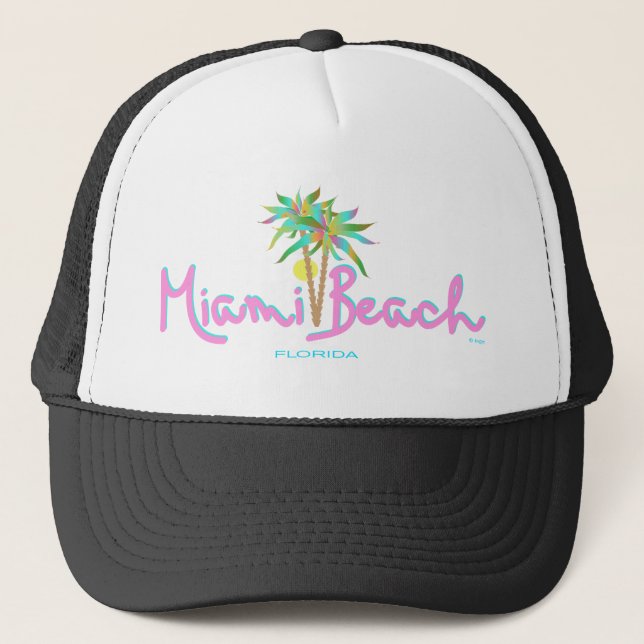 Casquette Miami Beach Pam's (Devant)