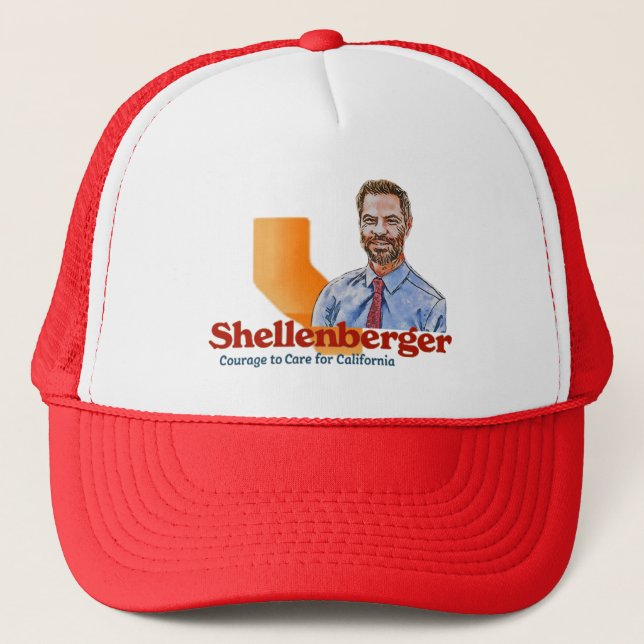 Casquette Michael Shellenberger pour le gouverneur de Califo (Devant)