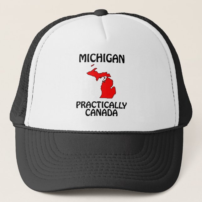 Casquette Michigan - Pratiquement le Canada (Devant)