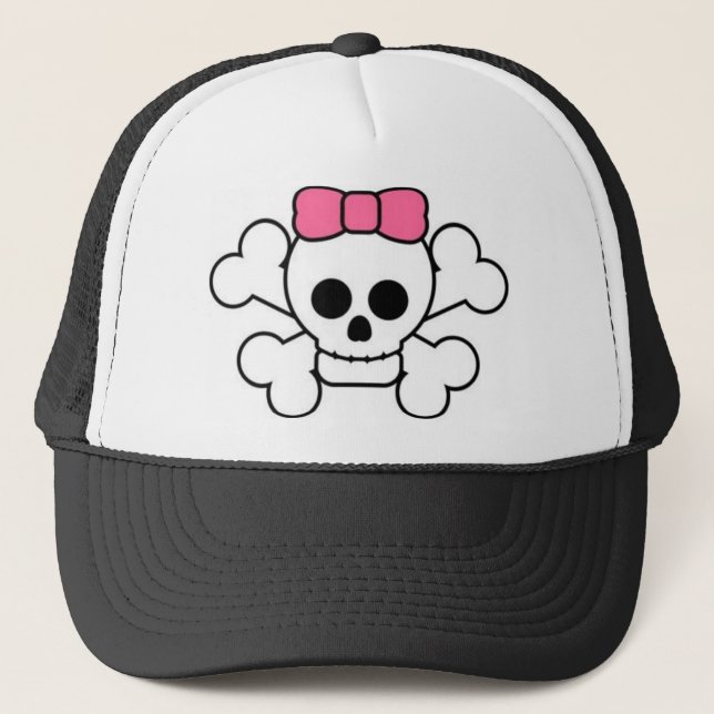 Casquette mignon de crâne (Devant)