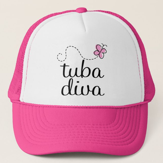 Casquette mignon de diva de tuba (Devant)