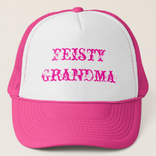 Casquette mignon de grand-maman courageuse drôle