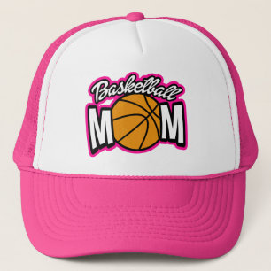 Casquette mignon de maman de basket-ball