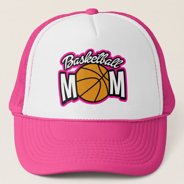 Casquette mignon de maman de basket-ball (Devant)