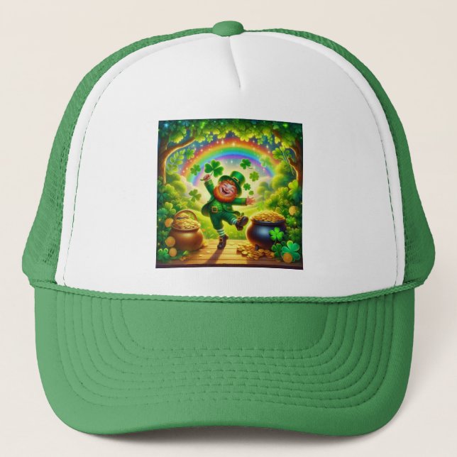 Casquette Mignon, magique Leprechaun Saint-Patrick (Devant)