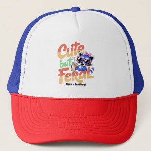 Casquette Mignon Mais Féroce Drôle Adorable Raton Laveur Rét