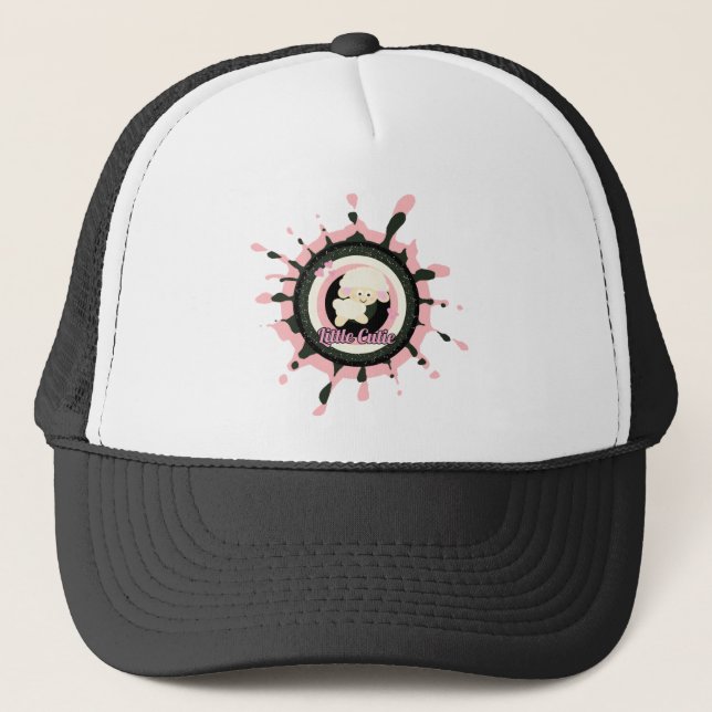 Casquette Mignonne brebis blanche (Devant)