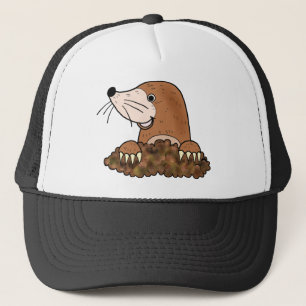 Casquette Mignonne mole drôle petit dessin animé animal